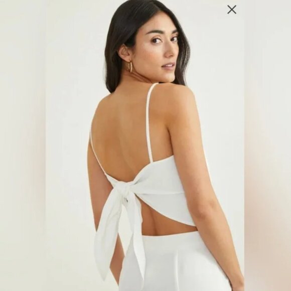 Altar'd State White Fringe Top and Skirt - Picture 10 of 11